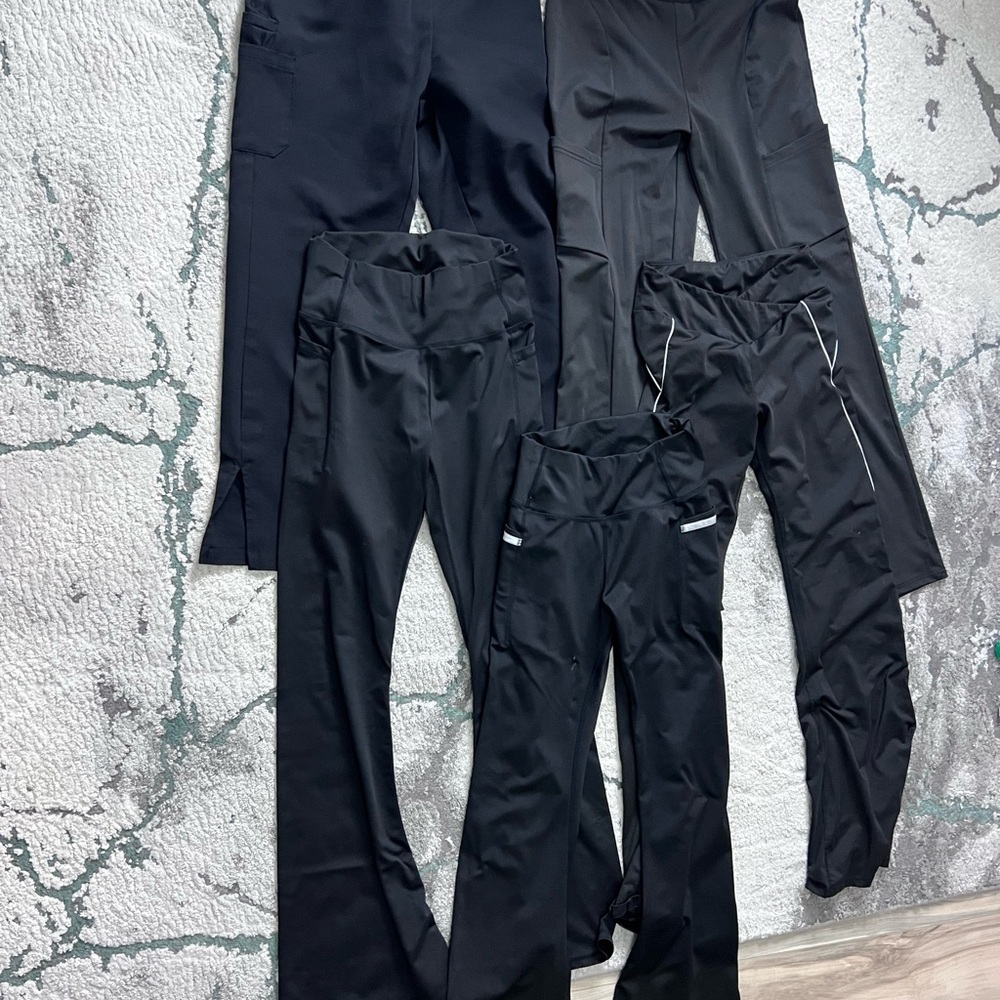 SHEIN Black Women's Dress Pants & Leggings Bundle